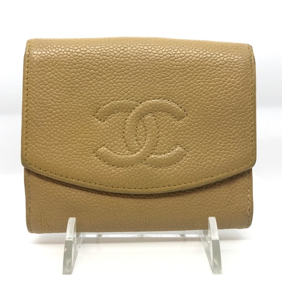 Chanel CC Timeless Logo Bifold Compact Wallet - Picture 2 of 7